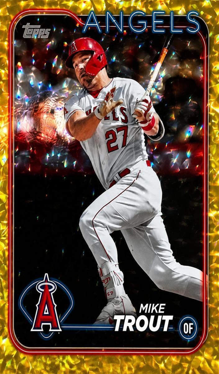 Mike Trout 2024 topps