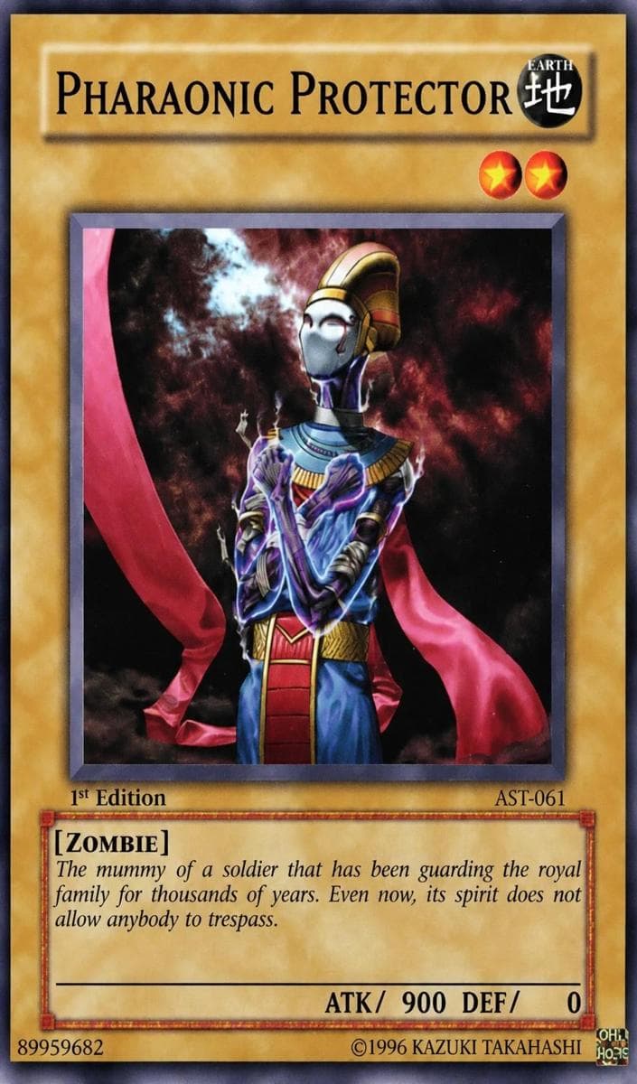 Pharaonic Protector 2004 Yu-Gi-Oh! Ancient Sanctuary 1st Edition