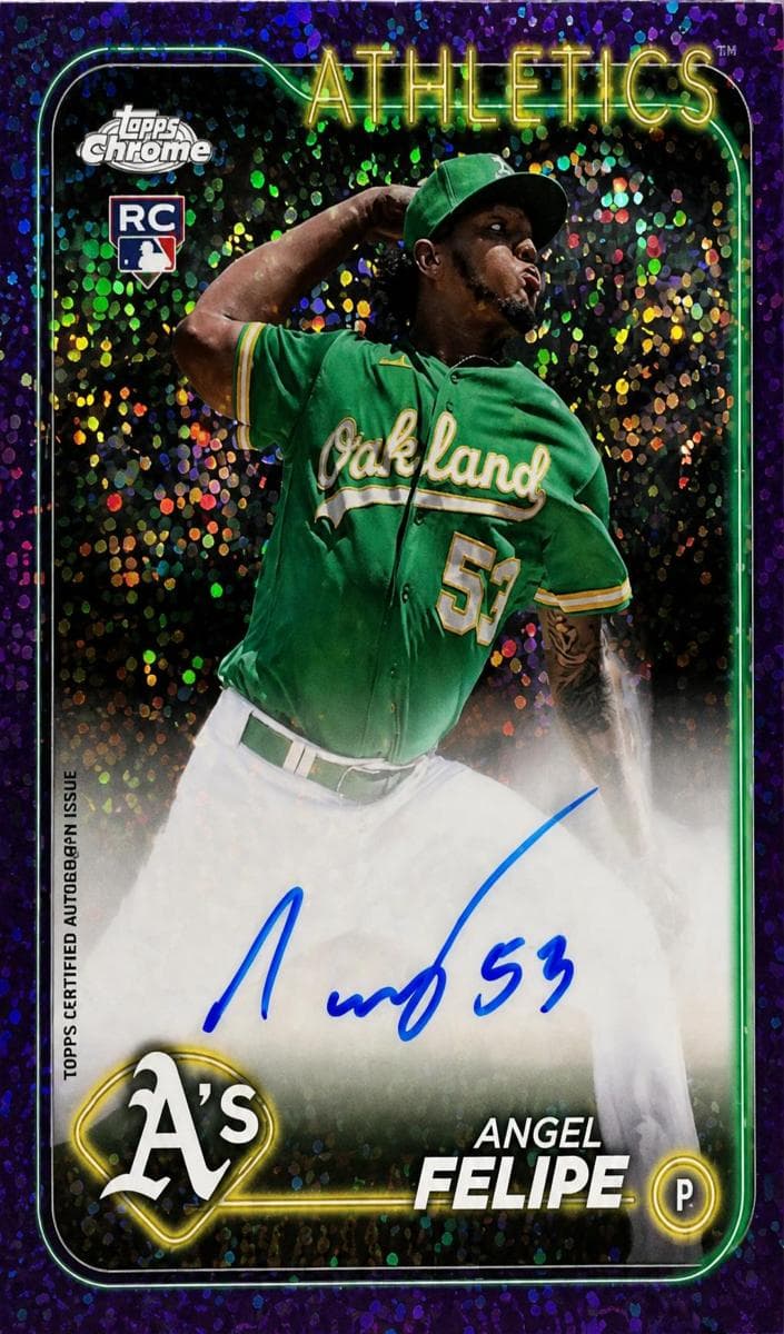 Angel Felipe trading card
