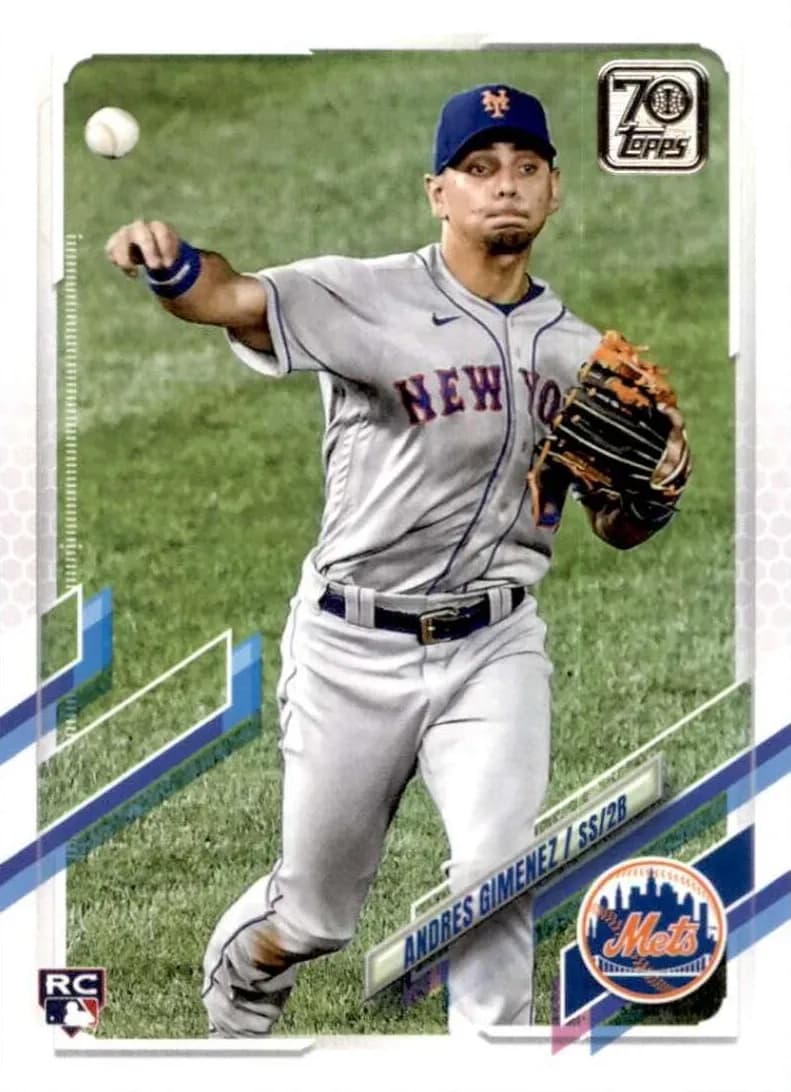 Andres Gimenez 2021 topps Topps