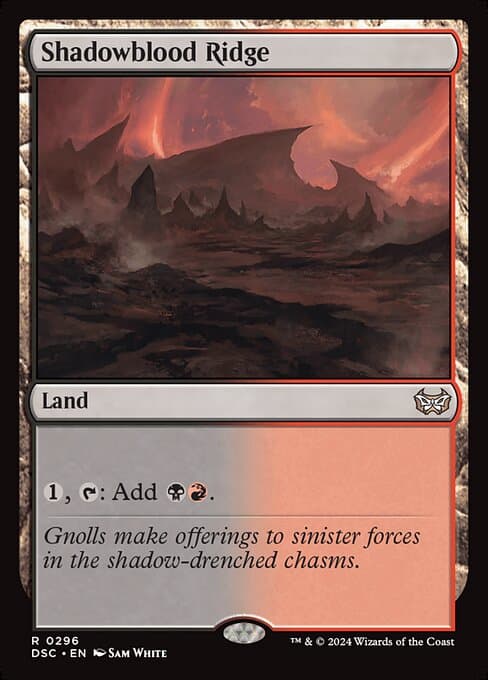 Shadowblood Ridge 2024 Magic: The Gathering