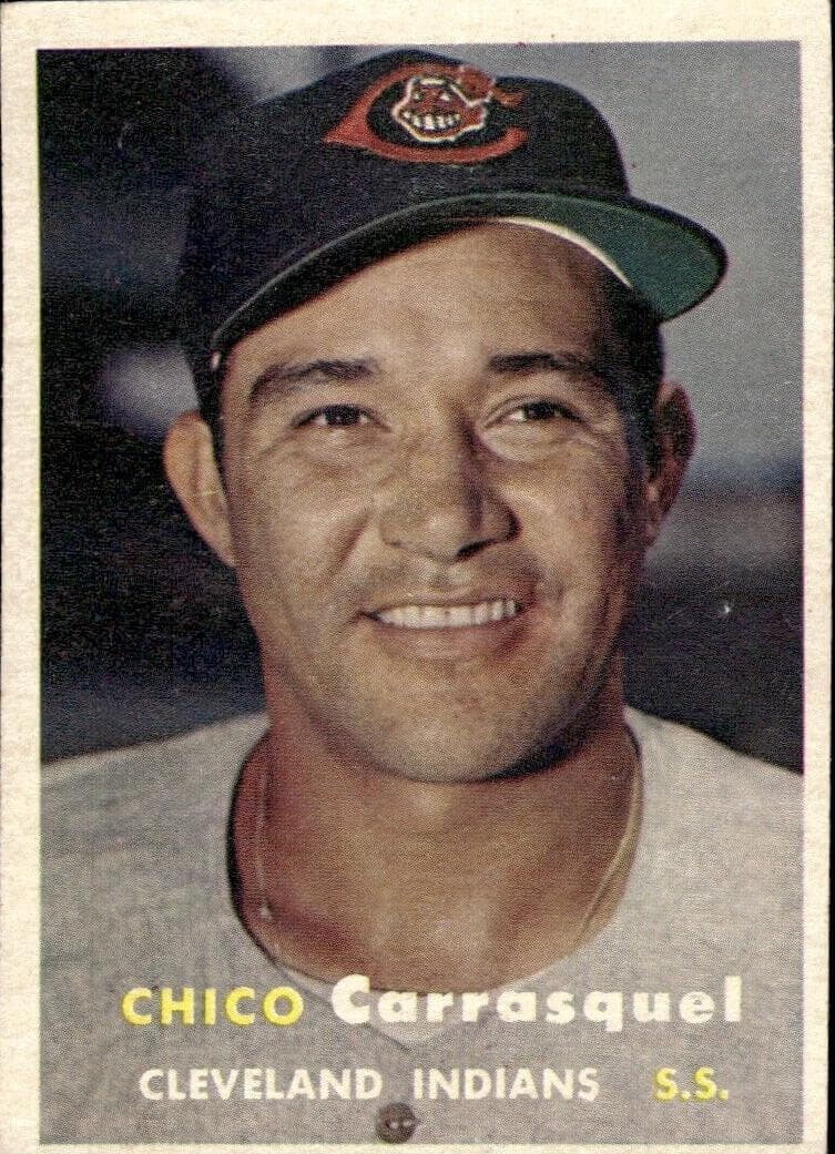 Chico Carrasquel 1957 topps Topps