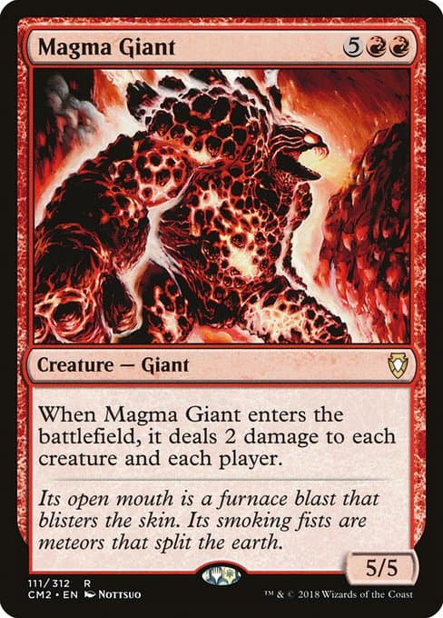 Magma Giant 2004 Magic: The Gathering