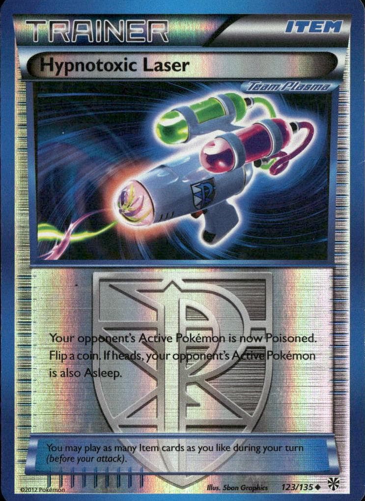 Hypnotoxic Laser trading card