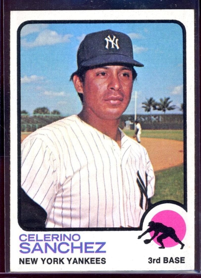 Celerino Sanchez 1973 topps Topps