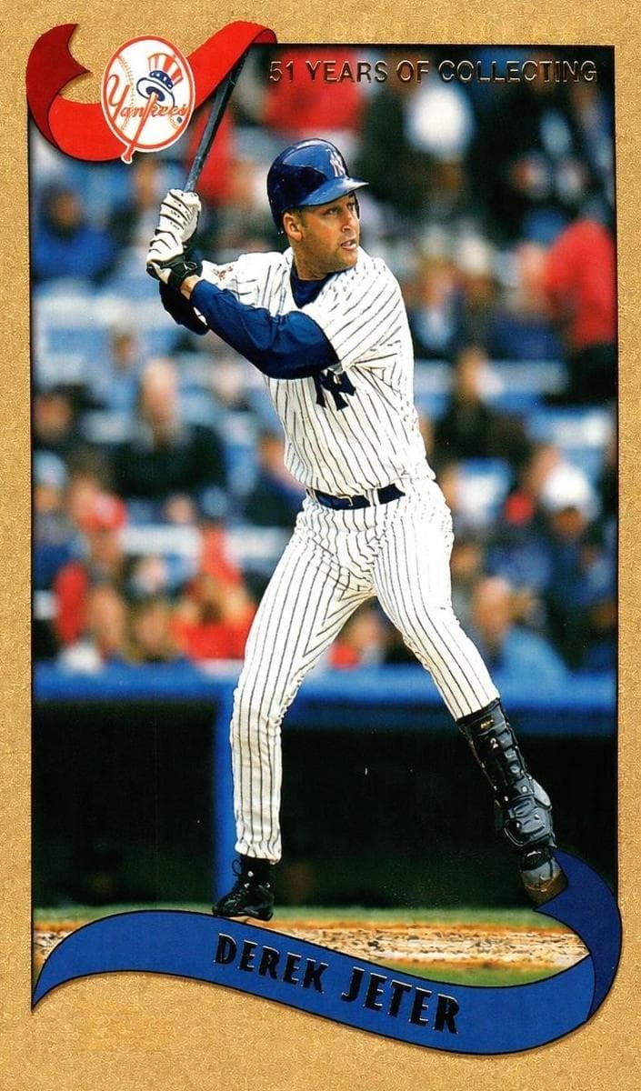 Derek Jeter 2002 topps Topps Chrome