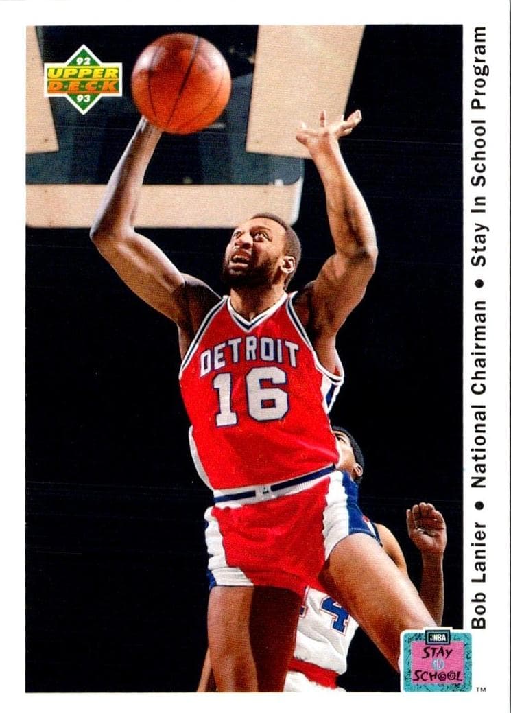 Bob Lanier 1992 upper-deck Upper Deck