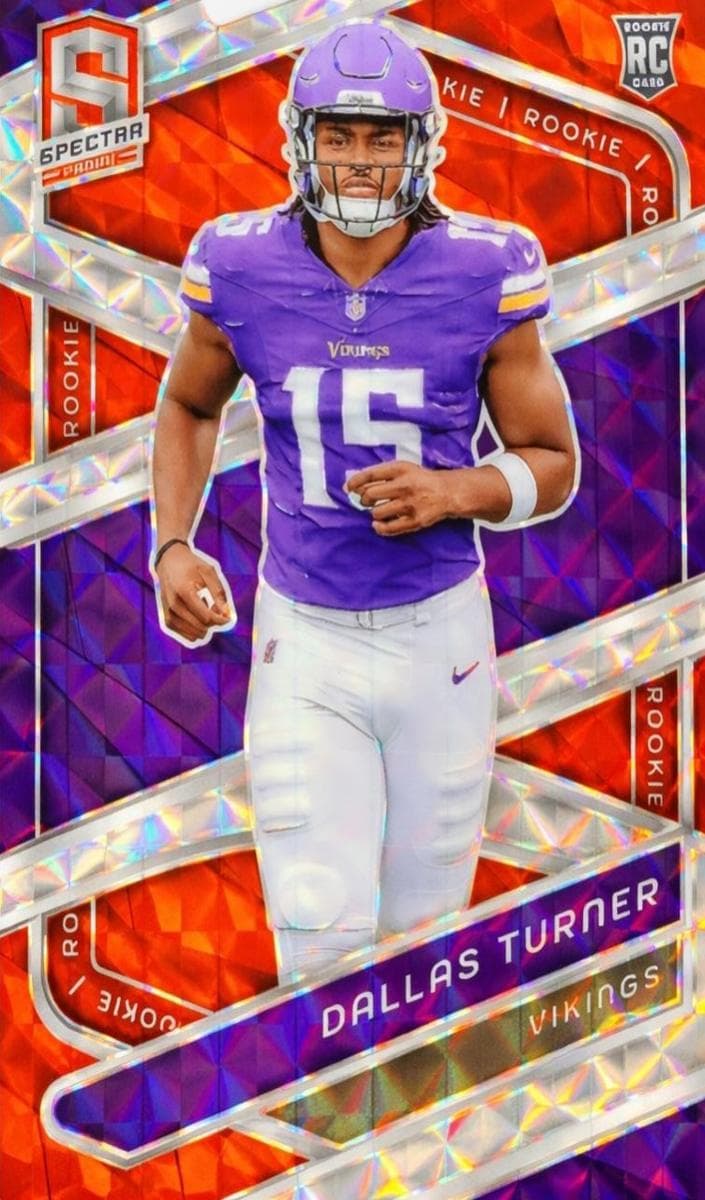 Dallas Turner trading card