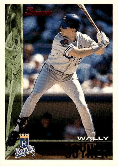 Wally Joyner 1995 bowman Bowman