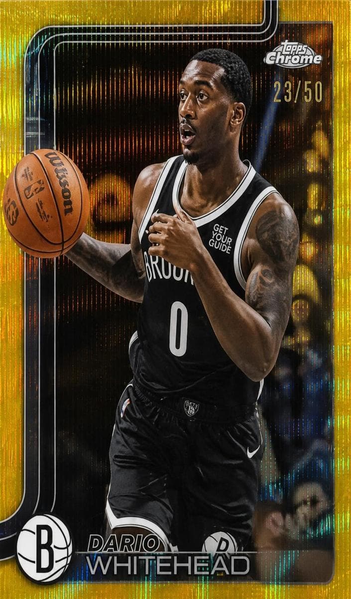 Dariq Whitehead 2025 topps