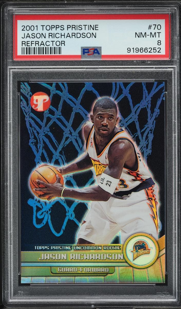 Jason Richardson 2001 topps Pristine