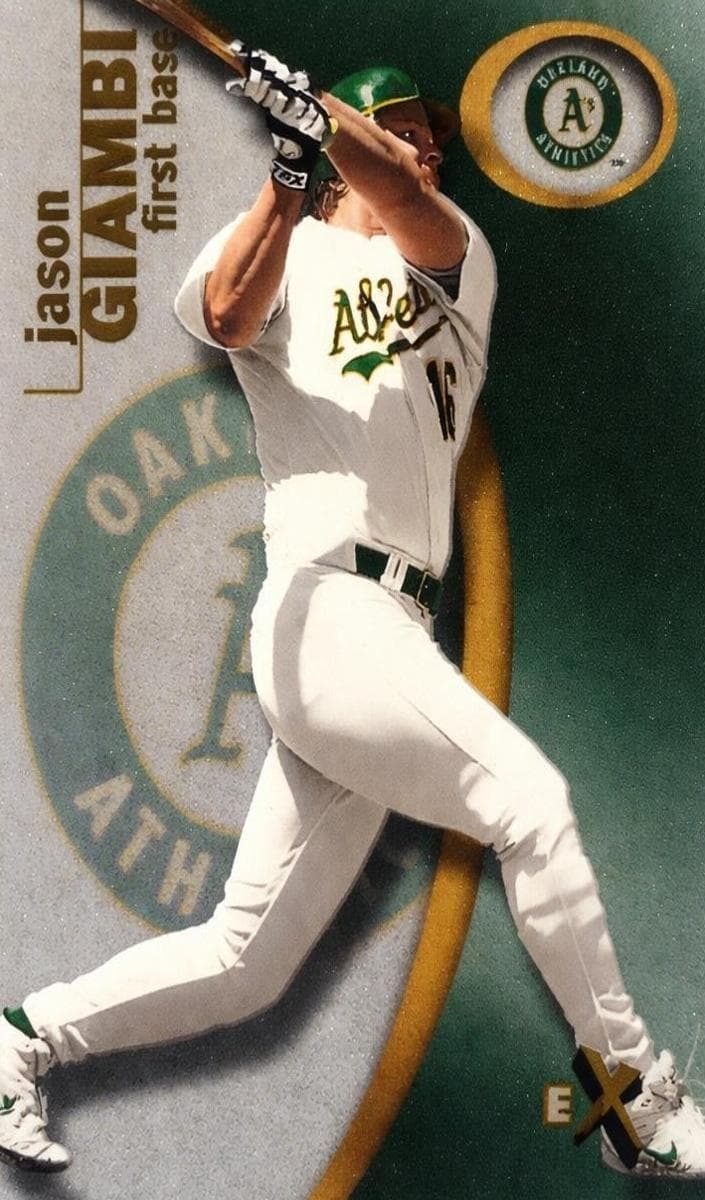 Jason Giambi 2001 fleer Fleer E-X