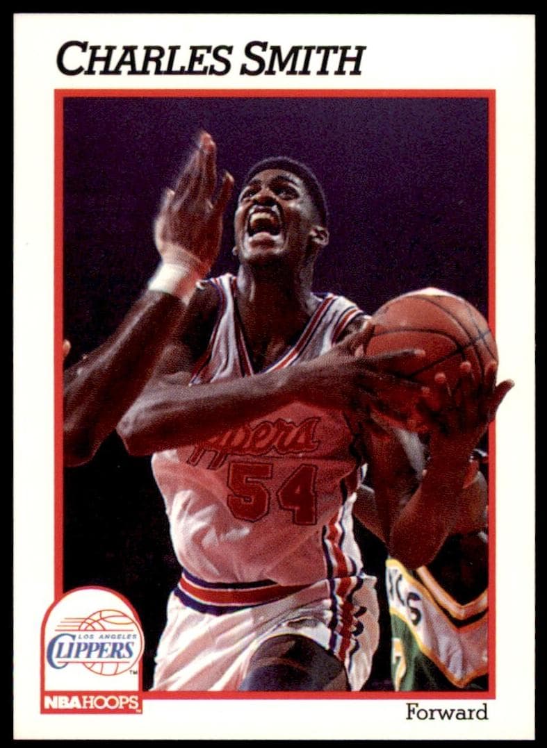 Charles Smith 1991 panini Hoops