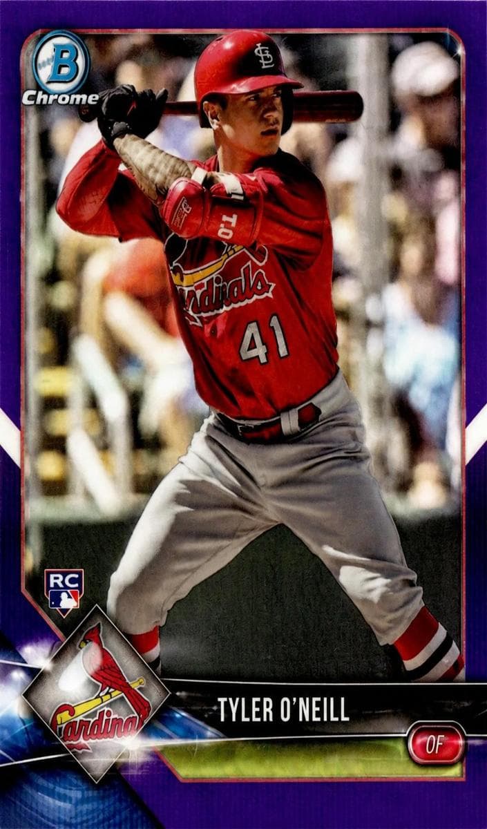 Tyler O'Neill trading card