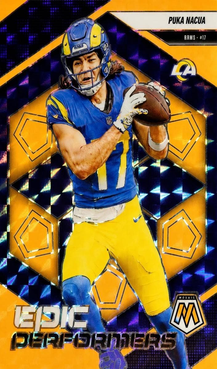 Puka Nacua 2025 panini Mosaic