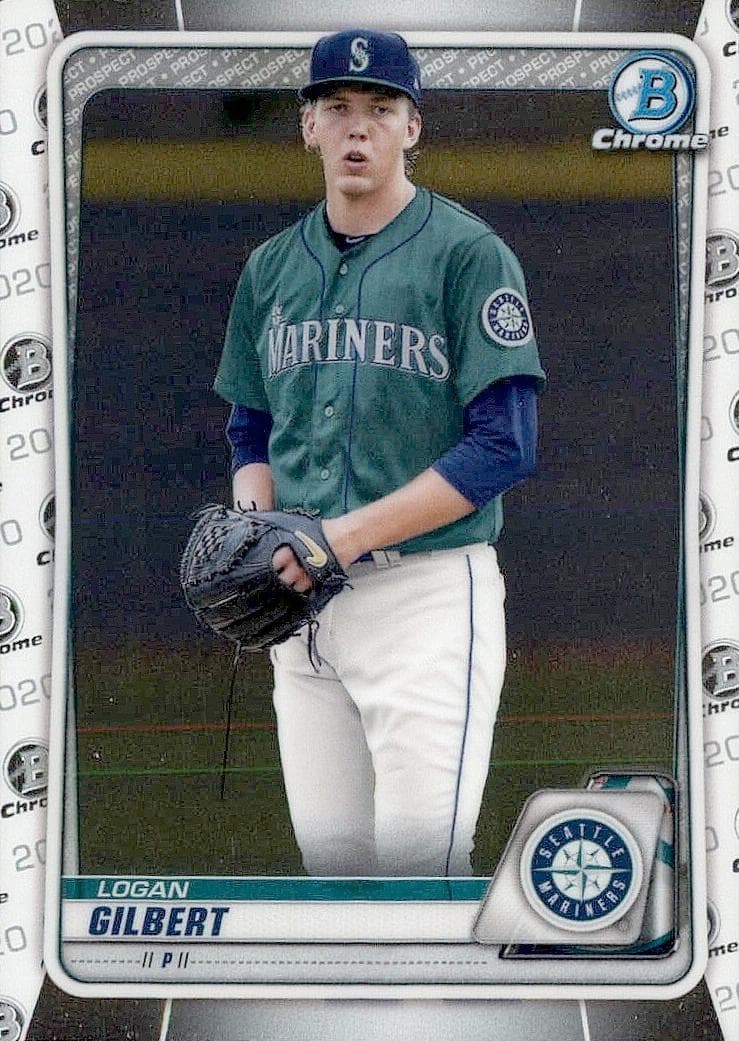 Logan Gilbert 2020 bowman Bowman Draft