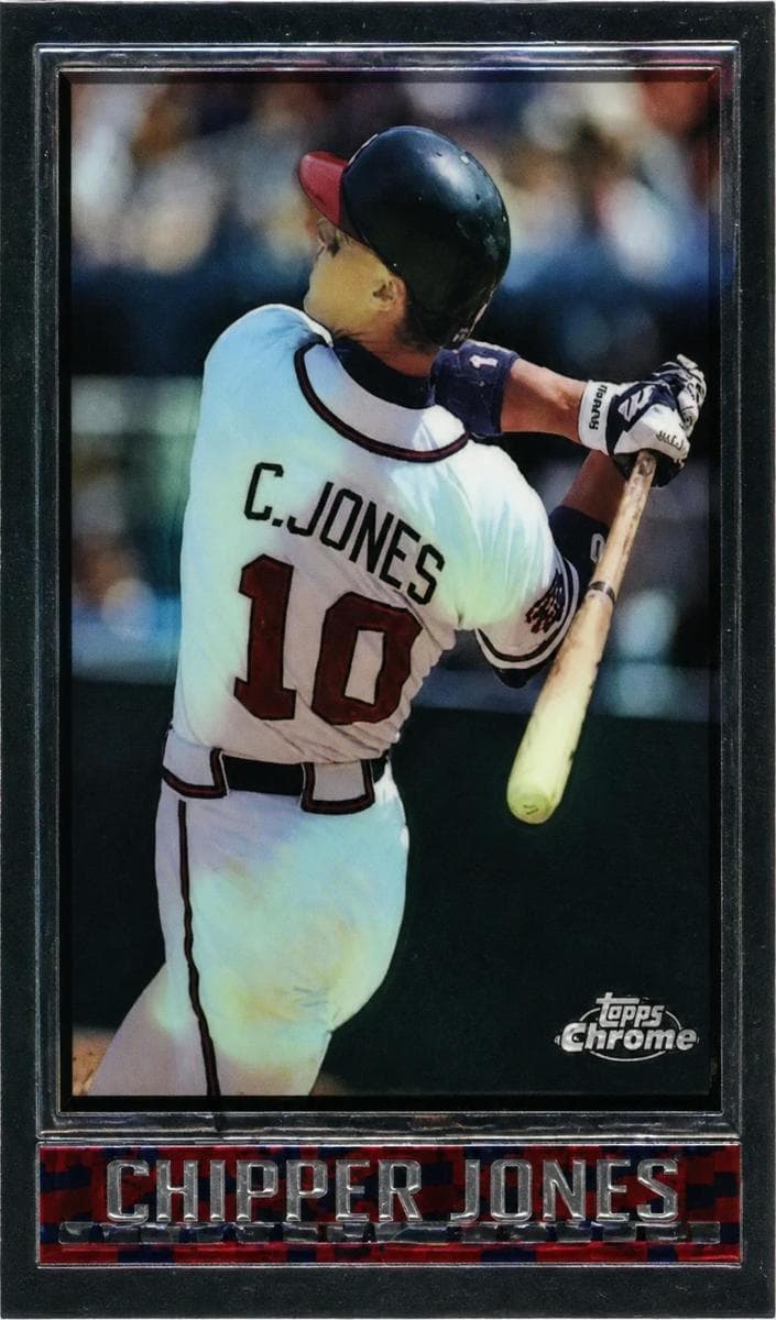 Chipper Jones 1998 topps Topps Chrome