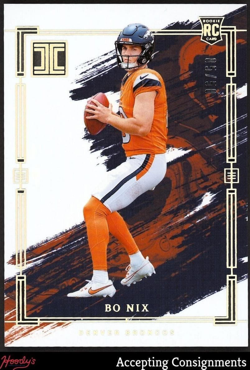 Bo Nix 2024 panini