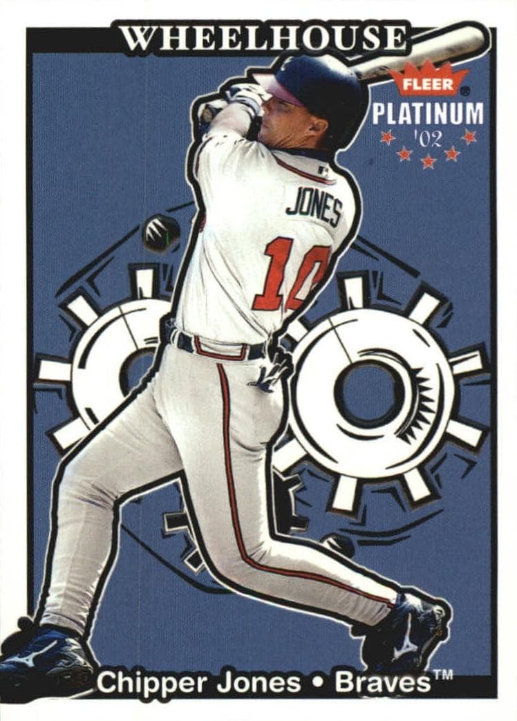 Chipper Jones 2002 fleer