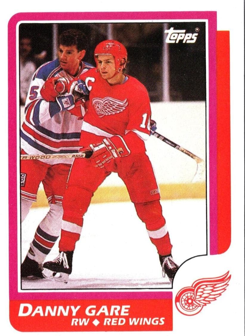 Danny Gare trading card