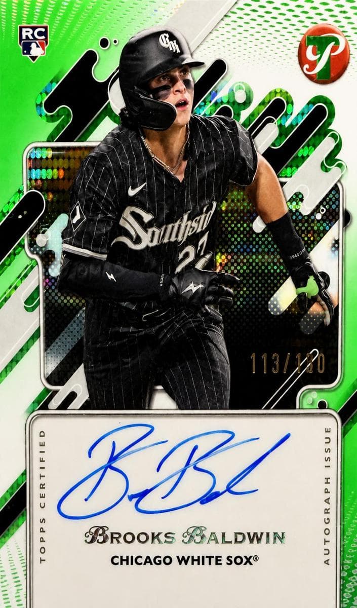 Brooks Baldwin 2025 topps Topps Pristine