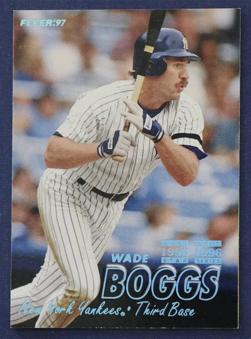 Wade Boggs 1997 fleer Fleer
