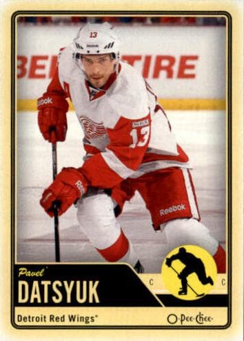Pavel Datsyuk trading card