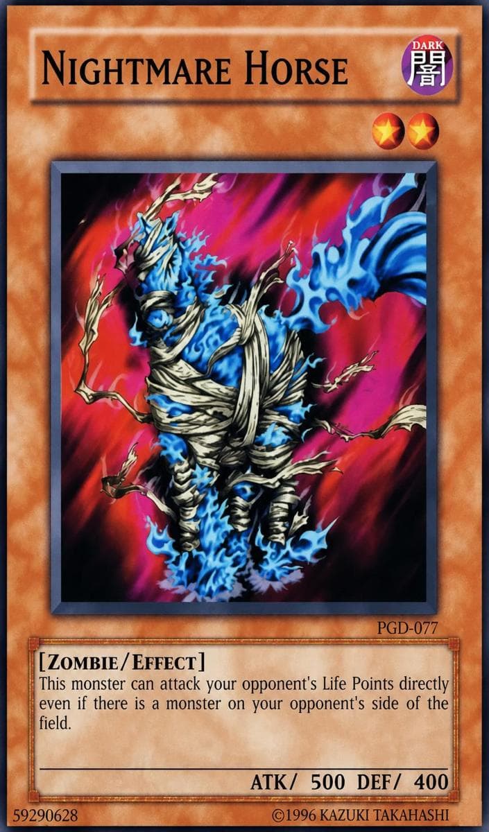 Nightmare Horse 2003 Yu-Gi-Oh! Pharaonic Guardian