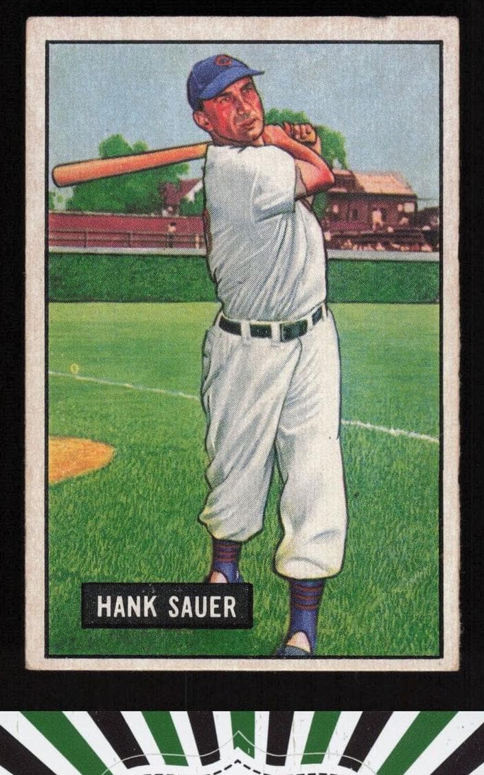 Hank Sauer 1951 bowman Bowman