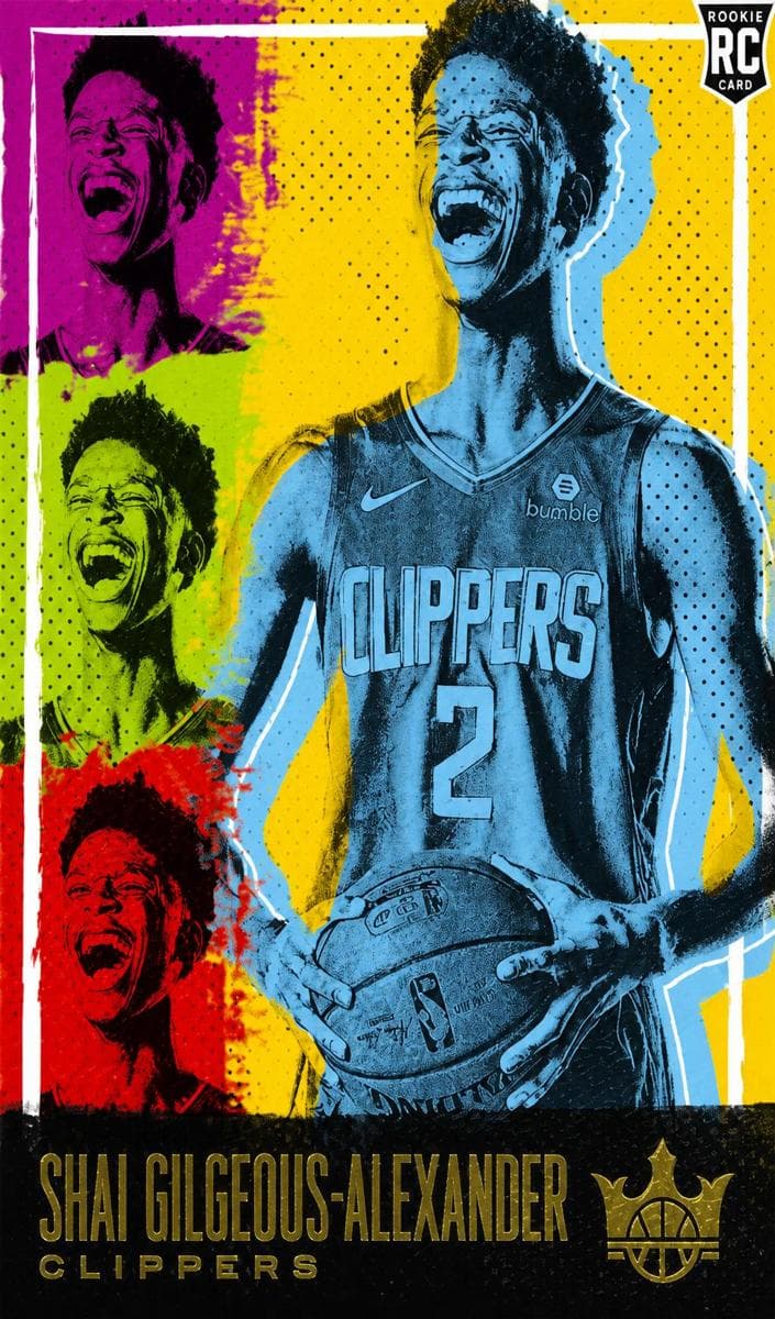 Shai Gilgeous-Alexander 2018 panini Court Kings