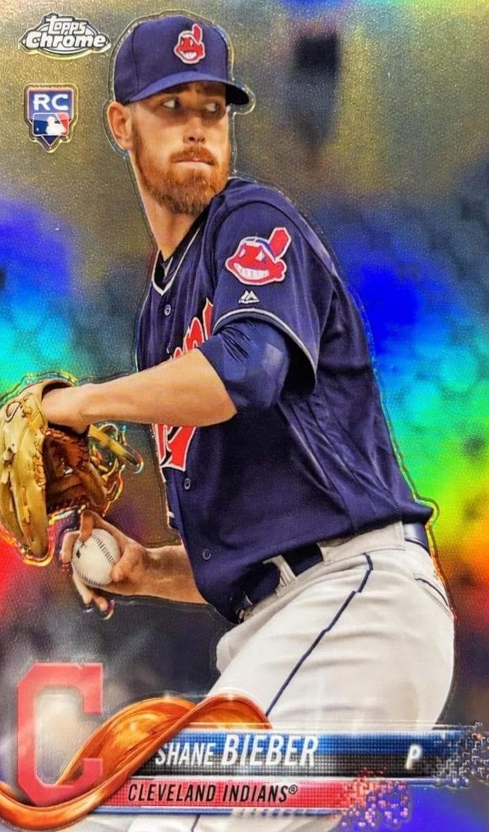 Shane Bieber 2018 topps