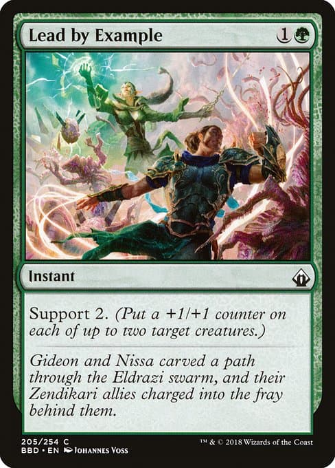 Lead by Example 2018 Magic: The Gathering Battlebond