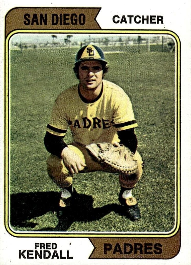 Fred Kendall 1974 topps Topps