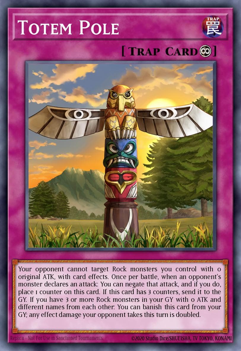 Totem Pole 2024 Yu-Gi-Oh! Maze of Millennia