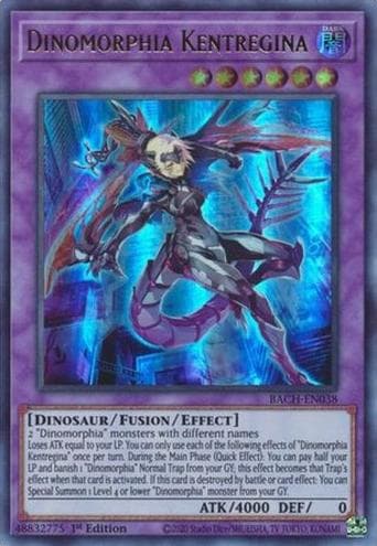 Dinomorphia Kentregina 2022 Yu-Gi-Oh!