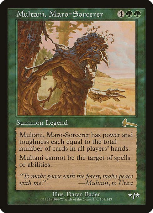 Multani, Maro-Sorcerer 1999 Magic: The Gathering