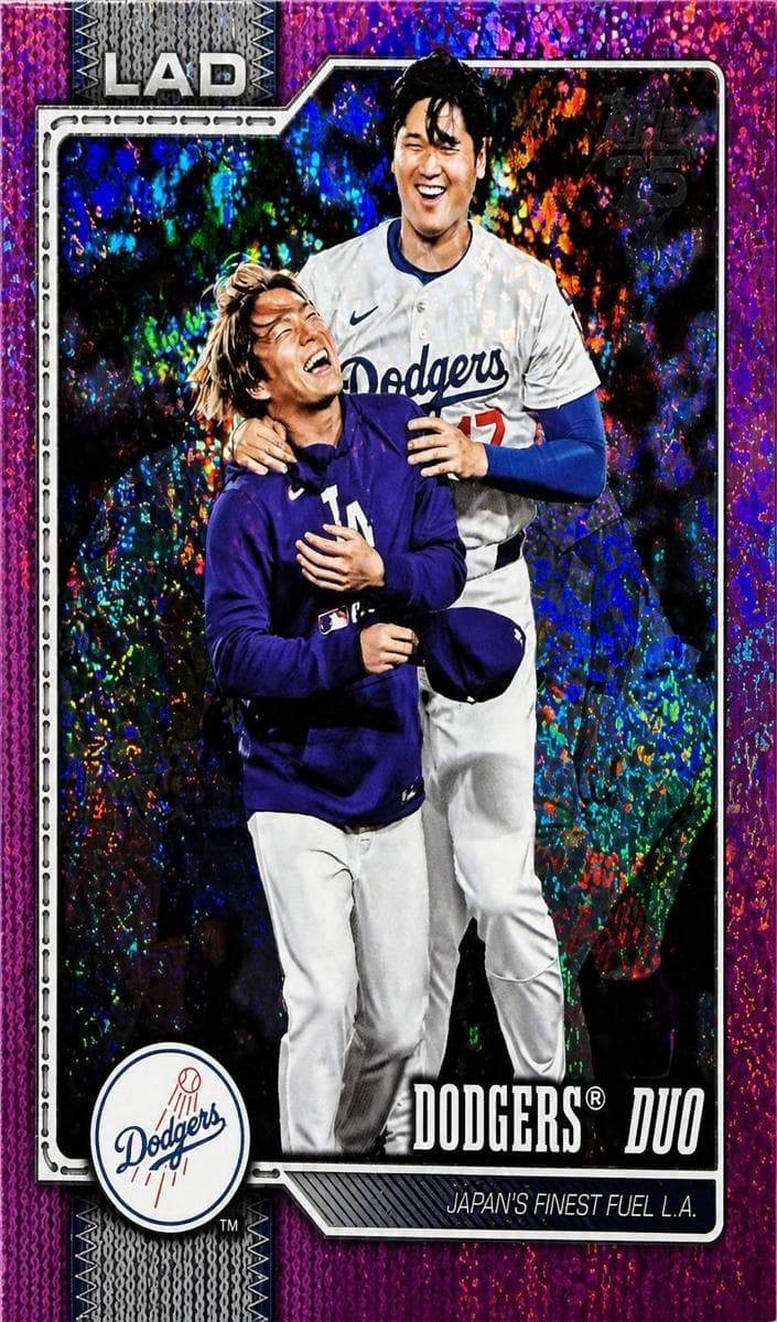 Shohei Ohtani Combo Card trading card
