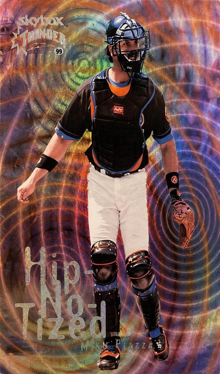 Mike Piazza 1999 fleer SkyBox Thunder