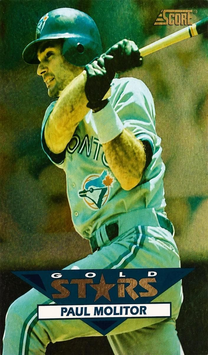 Paul Molitor 1994 panini Score