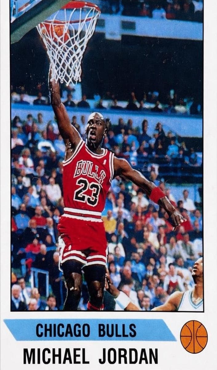 Michael Jordan 1990 panini