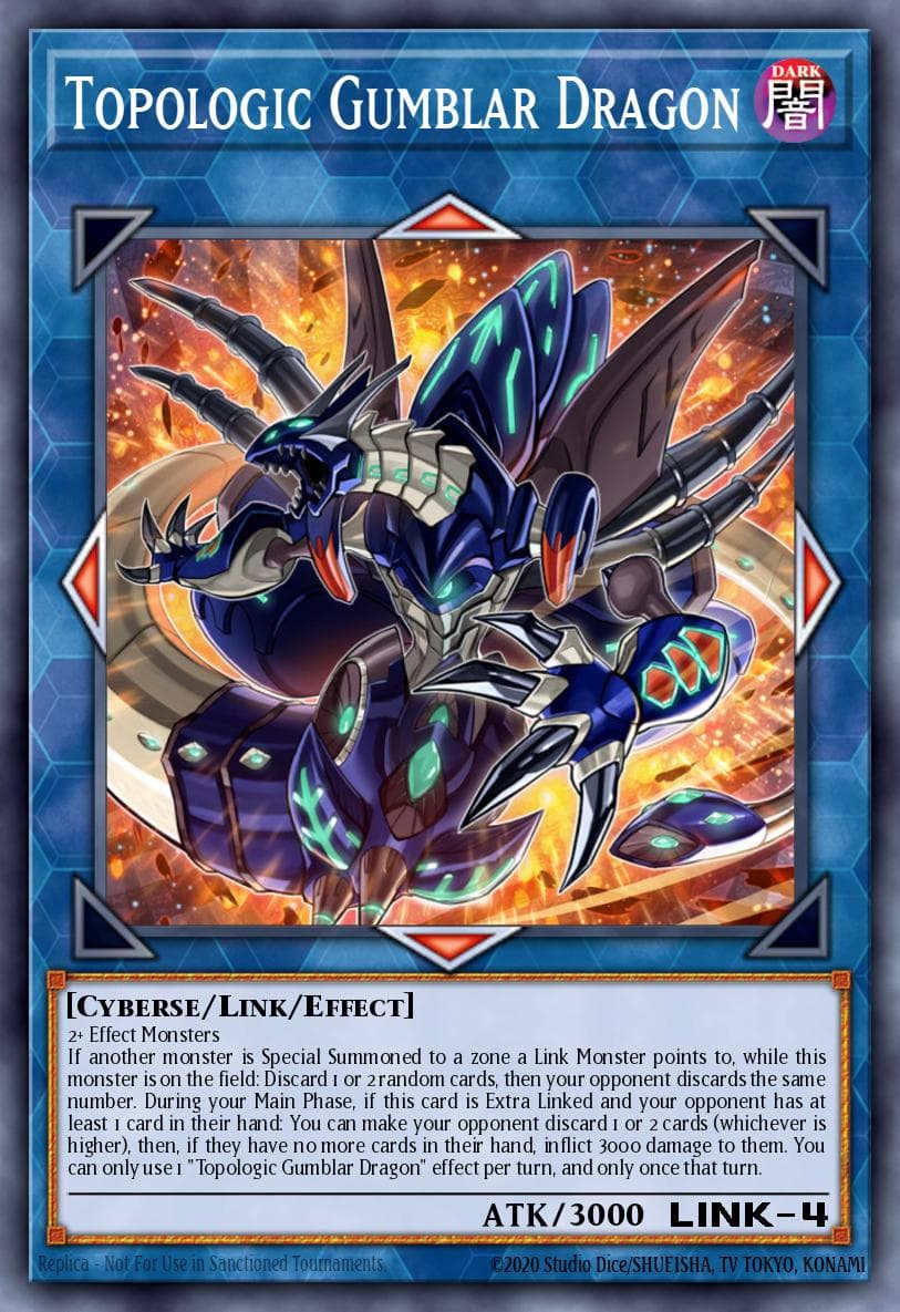 Topologic Gumblar Dragon 2018 Yu-Gi-Oh! Battles of Legend: Relentless Revenge