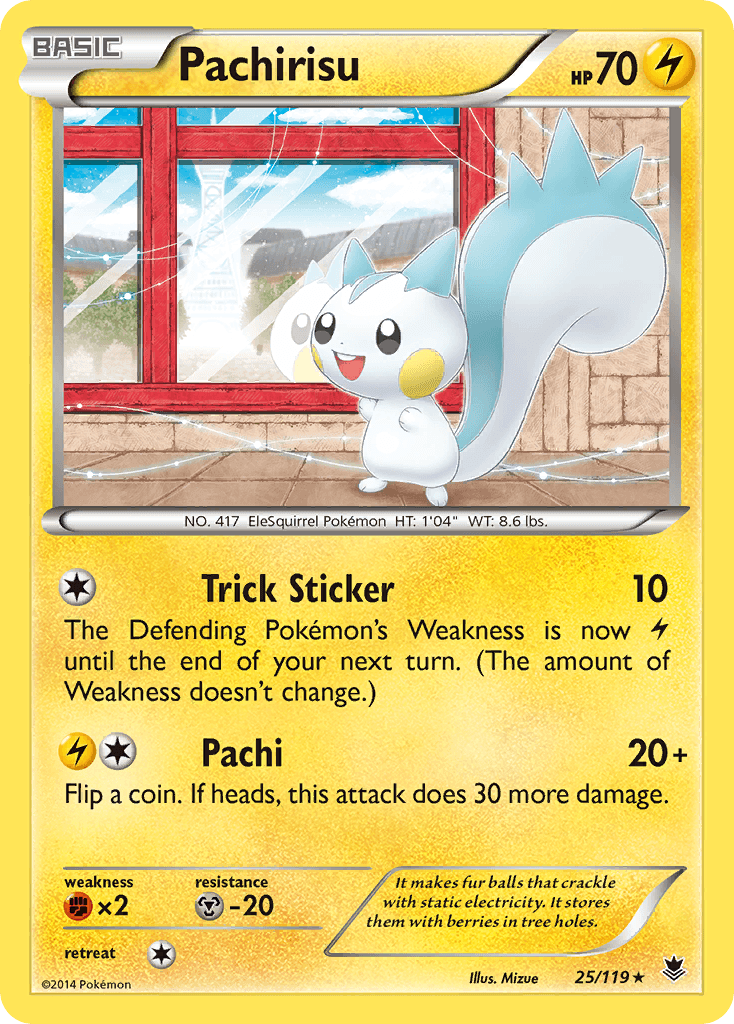 Pachirisu 2021 Pokemon