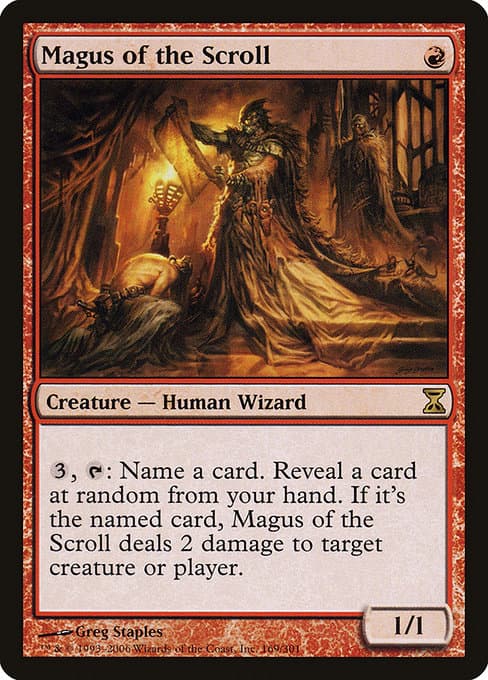 Magus of the Scroll 2006 Magic: The Gathering