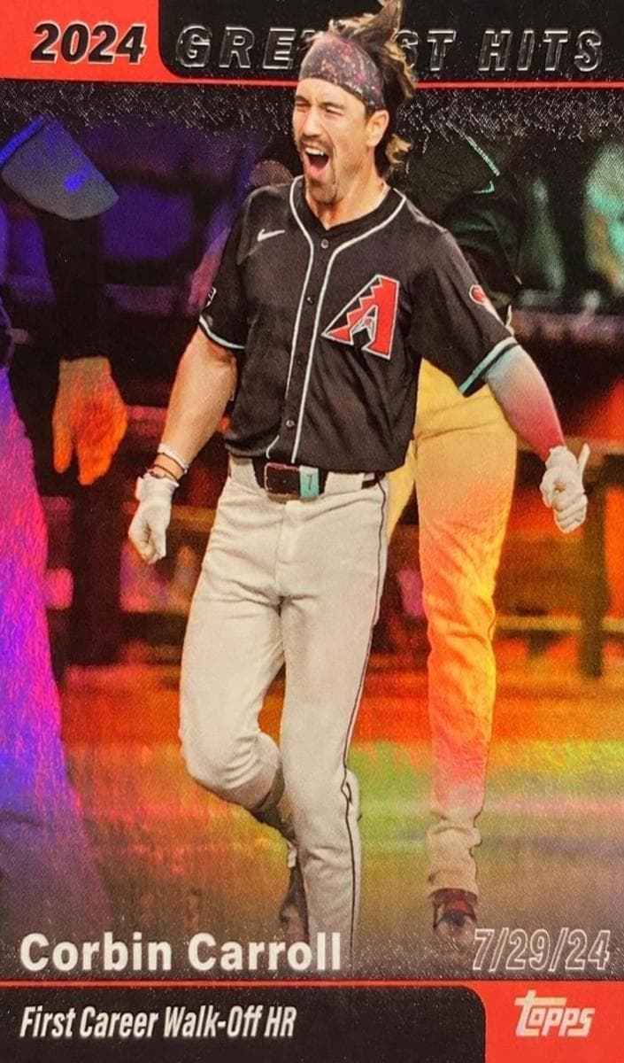 Corbin Carroll 2025 topps Topps