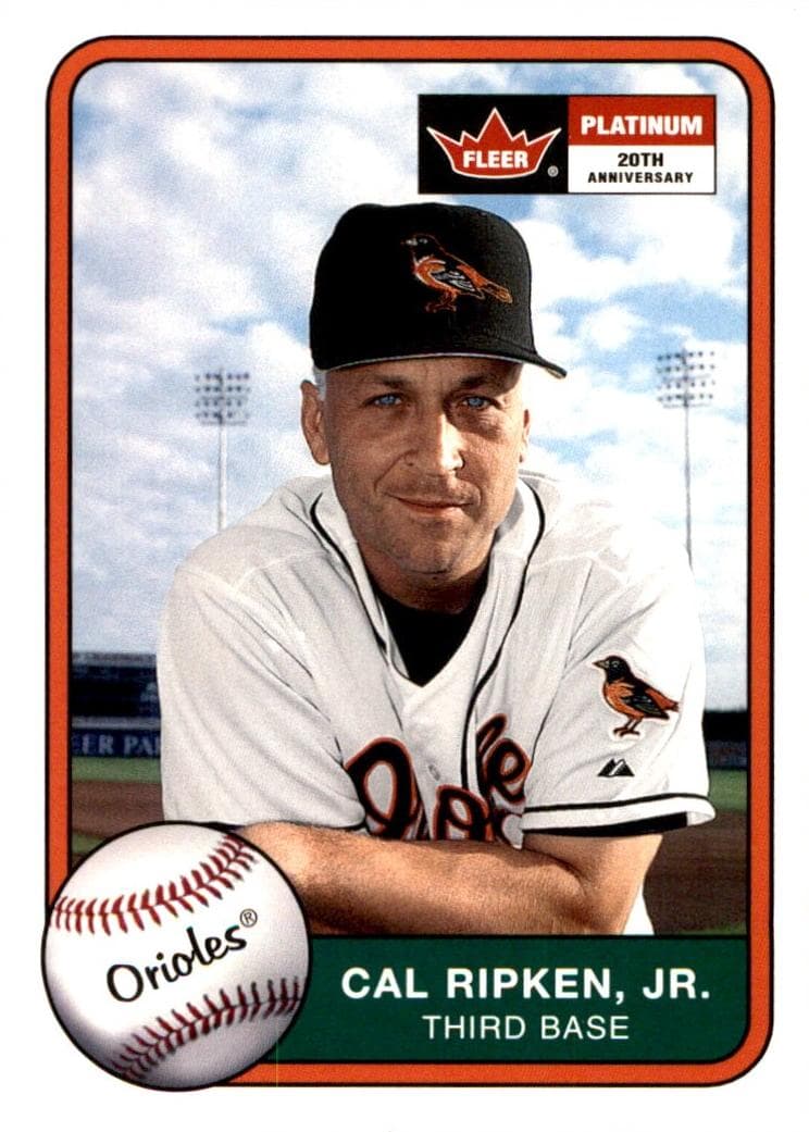 Cal Ripken, Jr. 2001 fleer