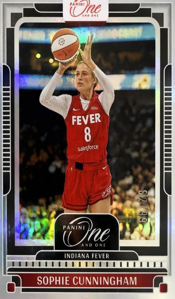 Sophie Cunningham 2025 panini One And One Wnba Basketball Purple