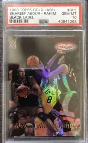 Shareef Abdur-Rahim 1998 topps Topps