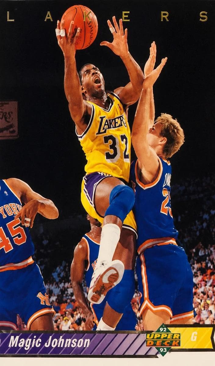 Magic Johnson 1992 upper-deck Upper Deck