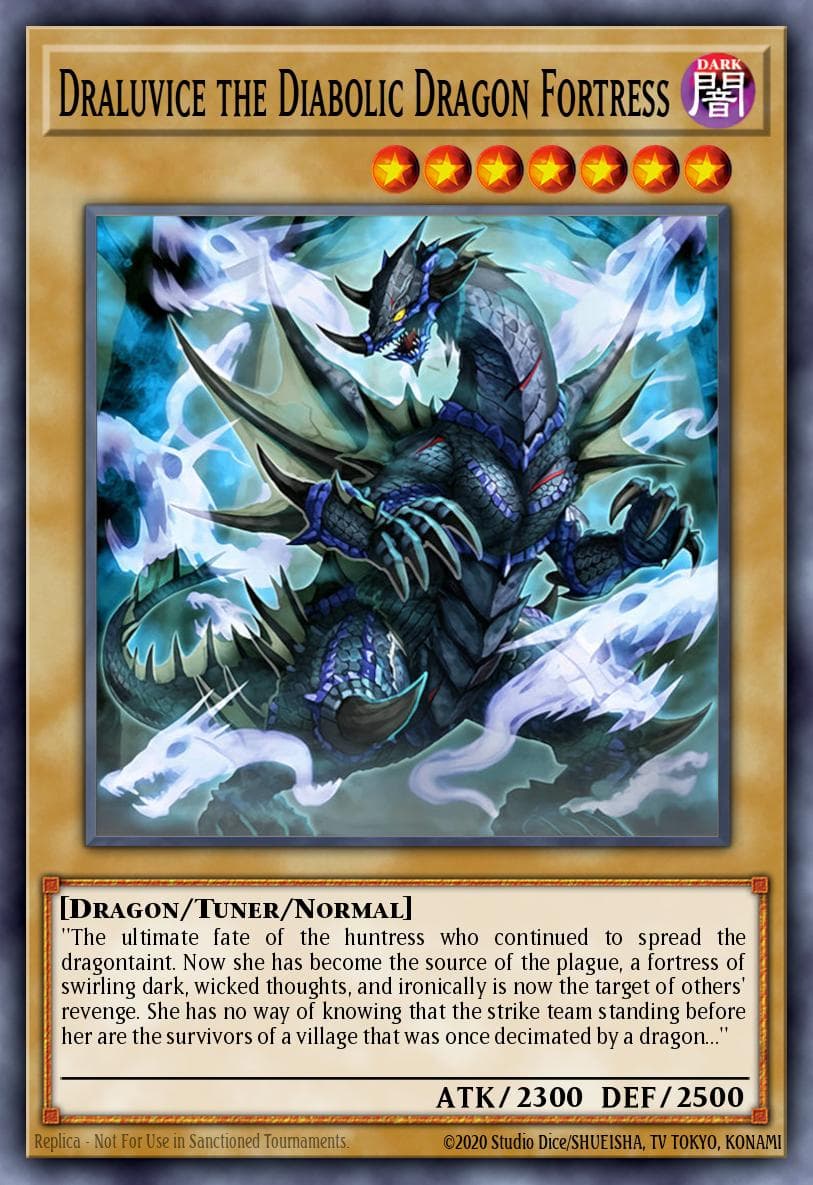 Draluvice the Diabolic Dragon Fortress #BLZD-EN097