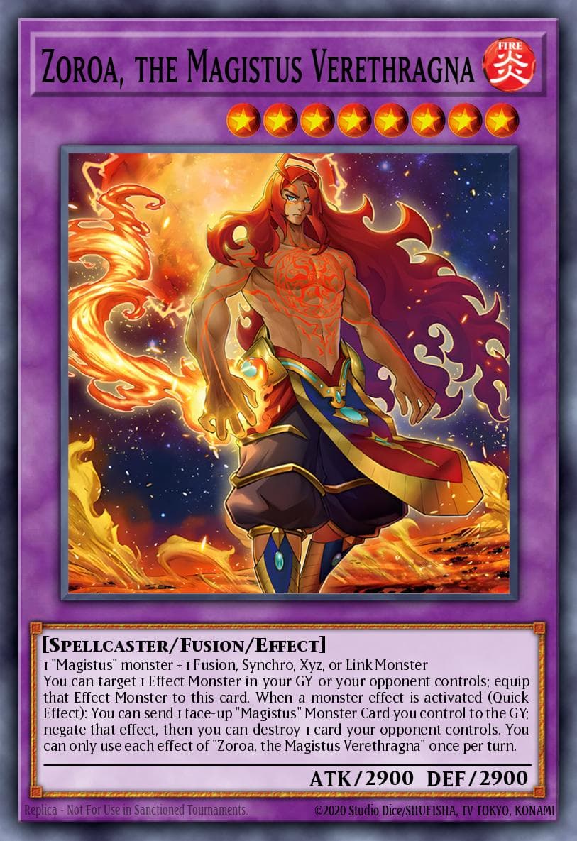 Zoroa, the Magistus Verethragna #BLMM-EN045